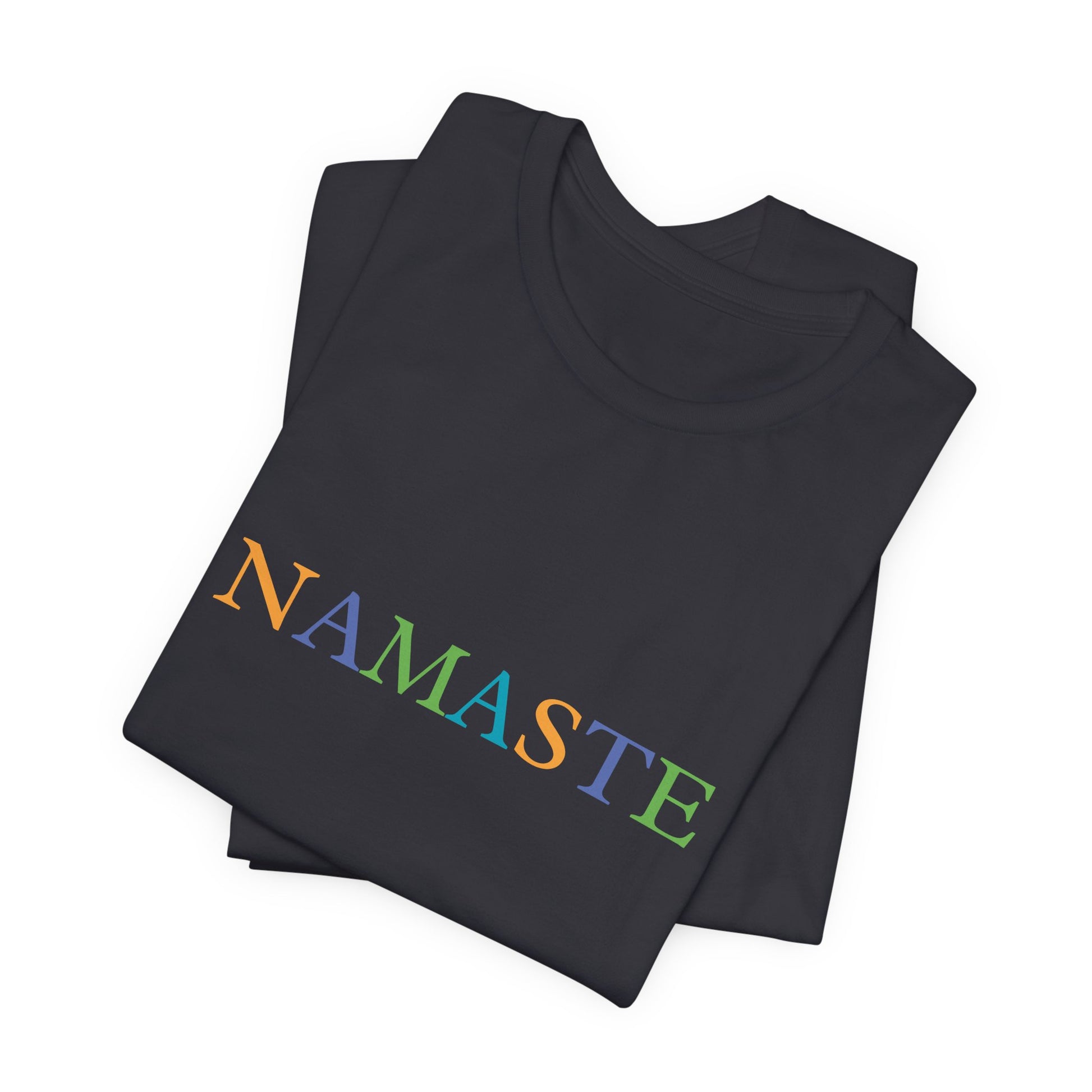 Tramunquiero NAMASTE Unisex T-Shirt mit Rundhalsausschnitt
